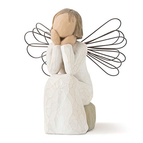 Willow Tree Angel of Caring, Sculpted Hand-Painted Figure