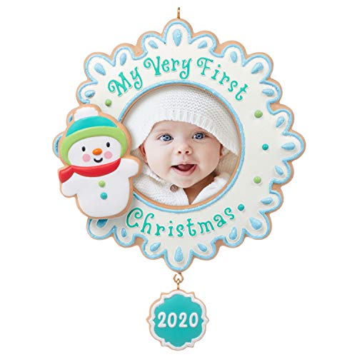 Hallmark Keepsake Ornament 2020 Year-Dated, My Very First Christmas Baby Photo Frame