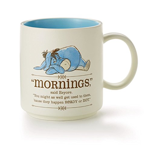 Eeyore "Mornings" Coffee Mug from Winnie the Pooh