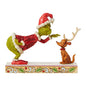 Enesco Grinch by Jim Shore Grinch Petting Max Figurine