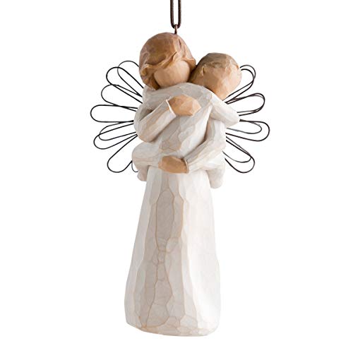 Willow Tree Angel's Embrace Ornament, Sculpted Hand-Painted Figure