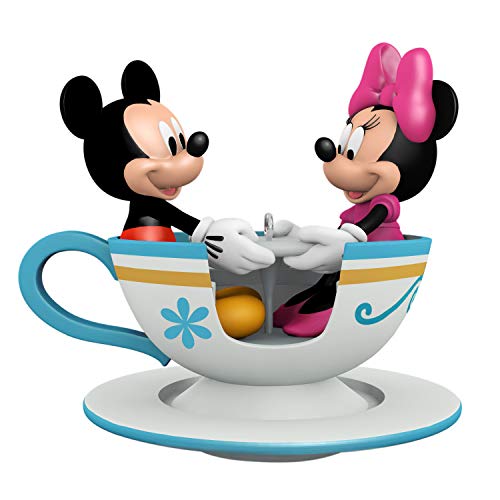 Hallmark Keepsake Christmas 2019 Year Dated Disney Mickey and Minnie Teacup for Two Ornament