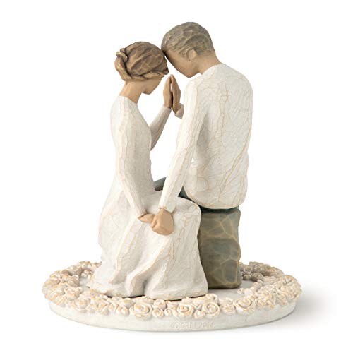 Willow Tree Around You, Sculpted Hand-Painted Cake Topper