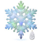 Hallmark Keepsake Christmas Tree Topper 2018 Year Dated, Stunning Snowflake With Music and Light