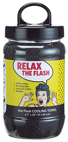 Upper Canada Soap Hot Flash Cooling Towel, Relax The Flash