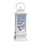 The Bradford Exchange Thomas Kinkade All is Calm, All is Bright Musical Snowglobe Lantern