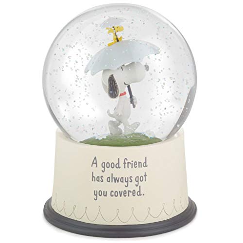 HMK Snoopy and Woodstock Good Friends Snow Globe