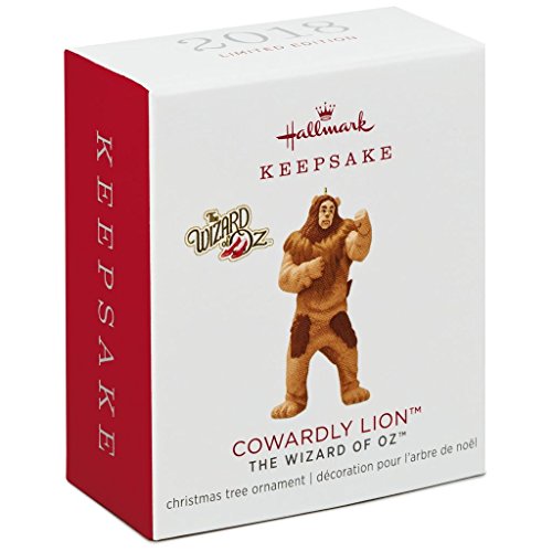 Hallmark Keepsake Ornament 2018 Mini Cowardly Lion The Wizard of Oz Limited Edition