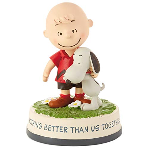 Hallmark Peanuts Charlie Brown and Snoopy Together Figurine