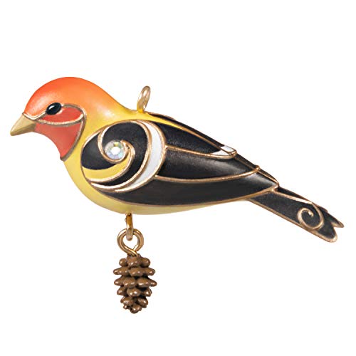 Hallmark Keepsake Christmas Ornament 2020, Mini Western Tanager Bird, 1.09"