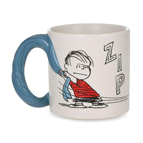 Peanuts Linus and Snoopy Sculpted Blanket Mug