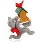 Hallmark Mischievous Kittens with Bird Feeder and Cardinal Keepsake Ornament