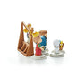 Hallmark 2014 Glad Tidings Nativity Peanuts Gallery Figurines - Set of 7 - XKT2422