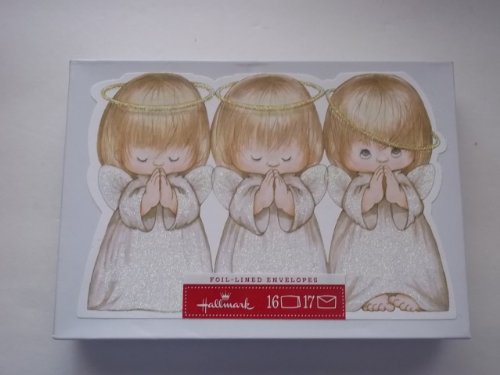 Hallmark Three Angels Boxed Christmas Cards Set of 16