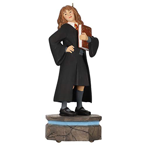 Hallmark Keepsake Christmas Ornament, Harry Potter Collection Hermione Granger Storytellers With Light and Sound