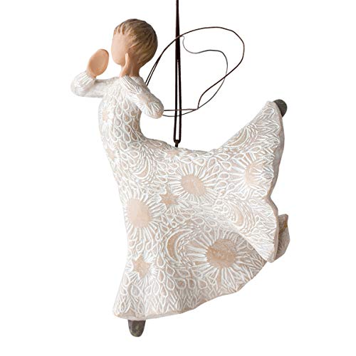 Willow Tree Song of Joy Ornament, Sculpted Hand-Painted Figure