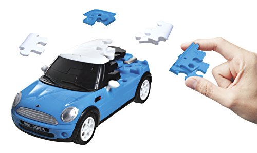 herpa 80657070 Fun 3D Puzzle 80657070-Mini Cooper, Blue