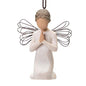 Willow Tree Angel of Prayer Ornament, Sculpted Hand-Painted Figure