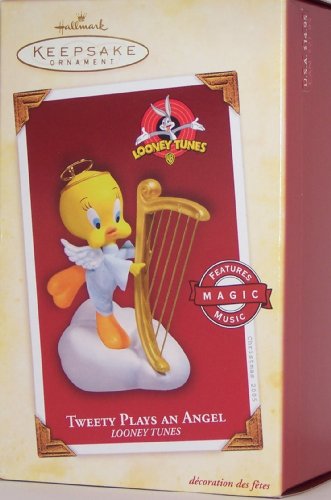 LOONEY TUNES - TWEETY ANGEL 2005 Hallmark Ornament QXI8762