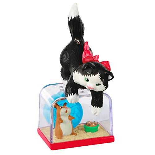 Hallmark Keepsake Christmas Ornament 2020, Mischievous Kittens Cat and Hamster