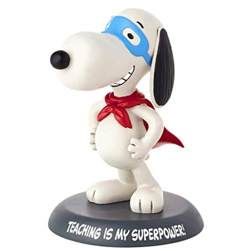 HMK Peanuts Snoopy Teaching is My Super Power Figurine