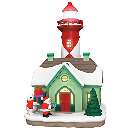 Hallmark Keepsake Christmas Ornament 2020 Year-Dated, Holiday Lighthouse, Light-Up