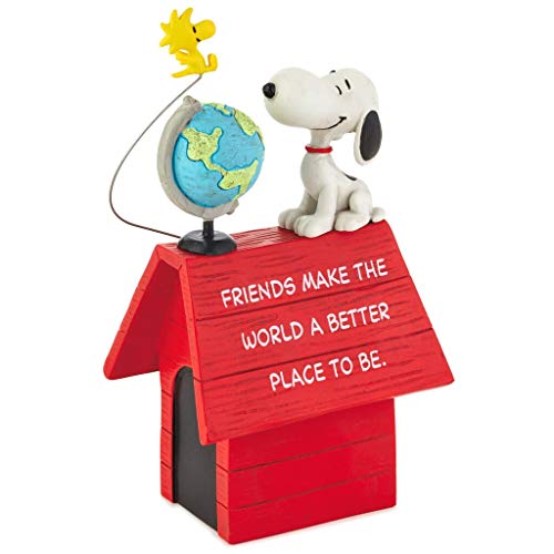 HMK Snoopy and Woodstock Doghouse Globe