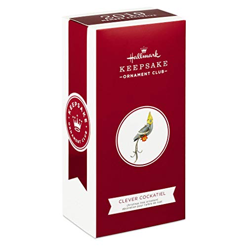 Hallmark 2019 Clever Cockatiel Member Exclusive Ornament