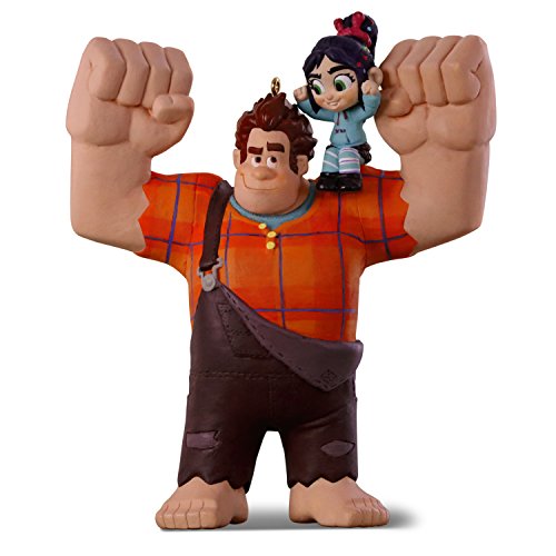 Hallmark Keepsake Christmas Ornament 2018 Year Dated, Disney Breaks The Internet: Wreck 2 Ralph and Vanellope