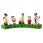 Hallmark Peanuts Christmas Dance Party Full Set of Five with Lights