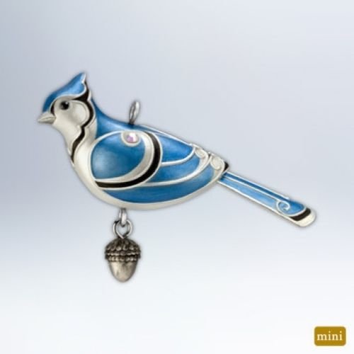 Eastern Bluebird 2012 Miniature Hallmark Ornament