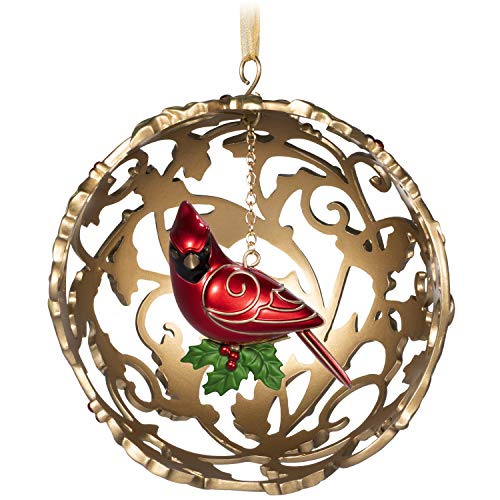 Hallmark Keepsake Christmas 2019 Year Dated Majestic Cardinal Ornament, Metal