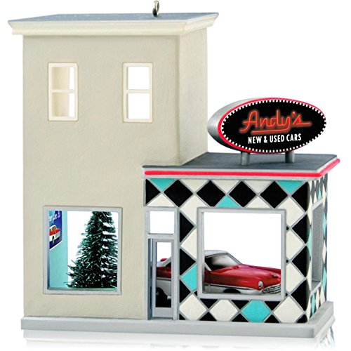 Hallmark Keepsake Ornament Andy's Cars Nostalgic Houses and Shops 2014