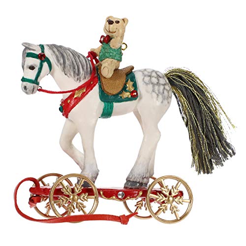 Hallmark Keepsake 2019 Year Dated Pretty Pony for Christmas Ornament, Porcelain