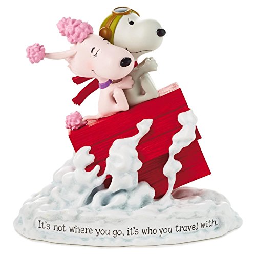 Hallmark Paj1166 Snoopy Flying Ace and Fifi Figurine