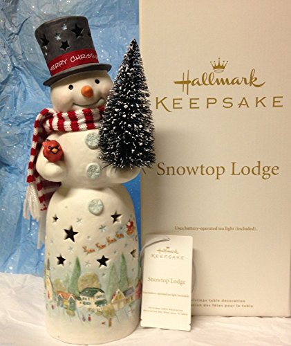 LPR3851 Snowtop Lodge 2012 Hallmark Keepsake Tabletop Decoration