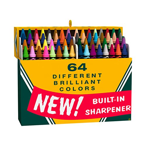 Hallmark Keepsake Ornament: Crayola Crayons Big Box of 64