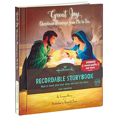 Great Joy: A Book of Christmas Blessings Recordable Storybook [Hardcover]