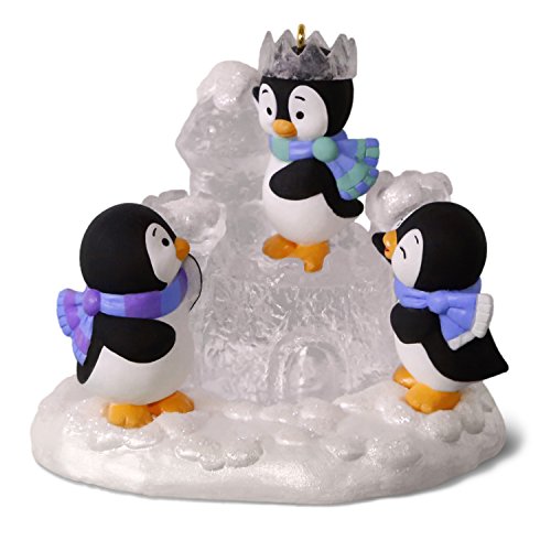 Hallmark Keepsake Christmas Ornament 2018 Year Dated, Penguins Ice Castle Antics