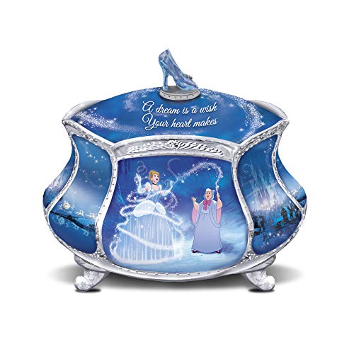 Bradford Exchange Disney Cinderella's Dream Heirloom Porcelain Music Box