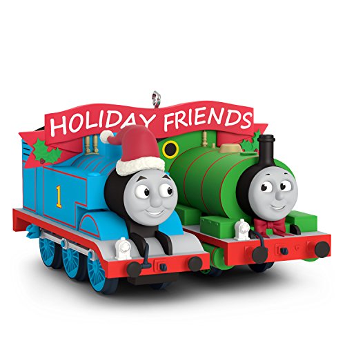 Hallmark Keepsake Christmas Ornament 2018 Year Dated, Thomas and Friends Thomas and Percy