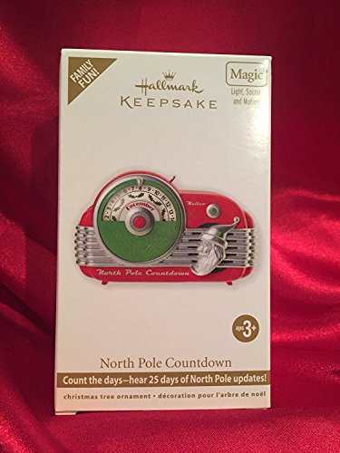 QXG4964 North Pole Countdown 2012 Hallmark Magic Keepsake Ornament