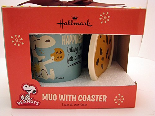 Hallmark Peanuts Mug with Coaster Set