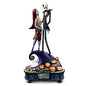 The Bradford Exchange The Nightmare Before Christmas Simply Meant to Be Jack and Sally Musical Figurine