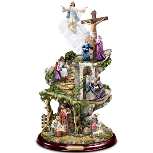 The Bradford Exchange Thomas Kinkade Life of Christ Sculpture