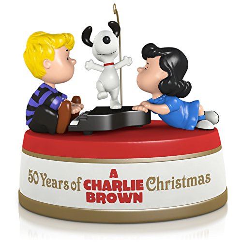 Hallmark Keepsake Ornament: Peanuts 50 Years of A Charlie Brown Christmas with Sound and Motion