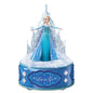 The Bradford Exchange Disney Frozen Let It Go Music Box with Elsa Sculpture and Crystalline Castle