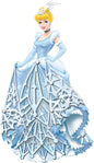 The Bradford Exchange All Decked Out for The Holidays Collection: Snowflake Splendor Cinderella Hand Crafted and Hand Painted with with Gleaming Faux Jewels Figurine 8.5-inches