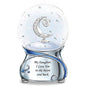 The Bradford Exchange My Daughter, I Love You to The Moon and Back Snowglobe with Moon and Heart Charm