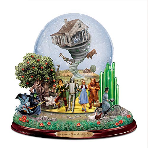 The Bradford Exchange The Land of OZ Glitter Globe with Motion and Music